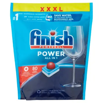 Finish All In 1 tabletta - 80 db