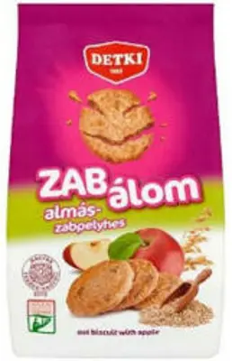 Detki Zab Álom almás-zabpelyhes omlós keksz 180 g