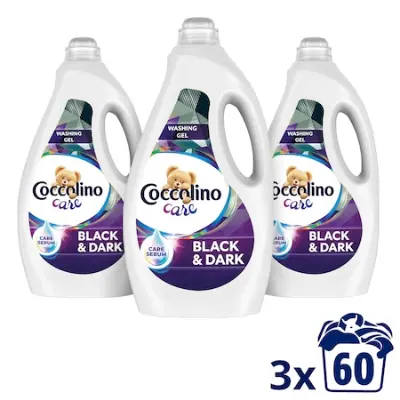 COCCOLINO Care mosógél, 3x60 mosás, 3x2400ml, többféle