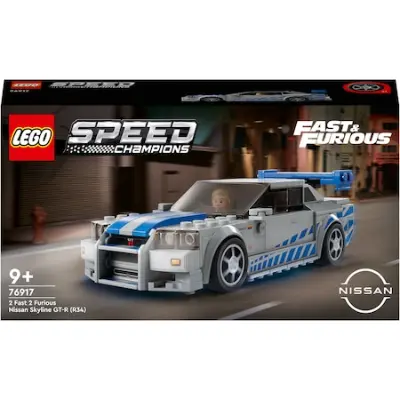 LEGO® Speed Champions 76917 2 Fast Furious Nissan Skyline GT-R (R34)