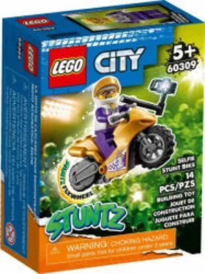 LEGO City 60309 Selfie kaszkadőr motorkerékpár