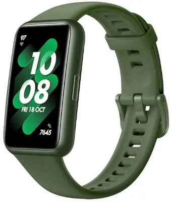 Huawei Band 7 aktivitásmérő, Wilderness Green (55029075)