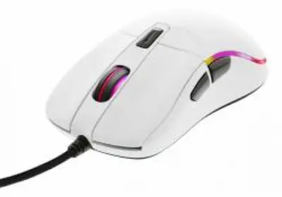 Deltaco Gaming Gam-085-W Optikai gamer egér RGB 5000 Dpi, fényes fehér