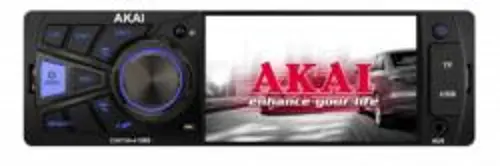 AKAI CA015A-4108S autós MP3 lejátszó, 4 hüvelykes kijelző, Bluetooth, 4x25W, USB, SD, távirányító