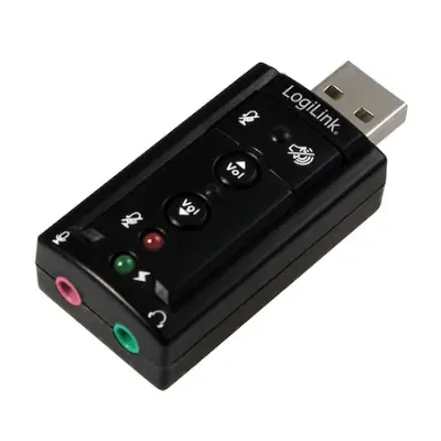 LogiLink UA0078 hangkártya, 7.1, USB