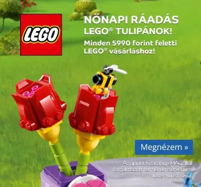 LEGO Friends 30408 Tulipánok szett ajándékba 5990 Ft feletti LEGO vásárlás mellé