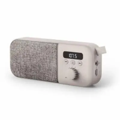 Energy Sistem Fabric Box Radio hordozható FM rádió, krém (EN 449828)