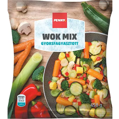 WOK MIX Gyorsfagyasztott zöldségek (450g)