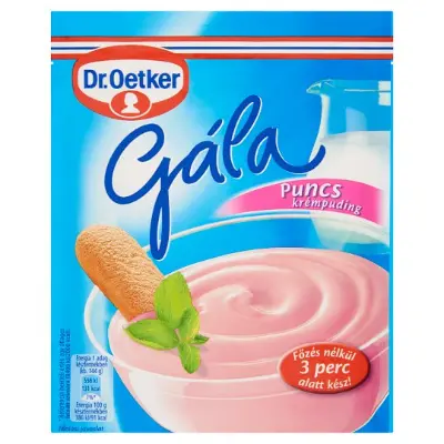 Dr. Oetker Gála krémpudingpor, többféle, 78 g