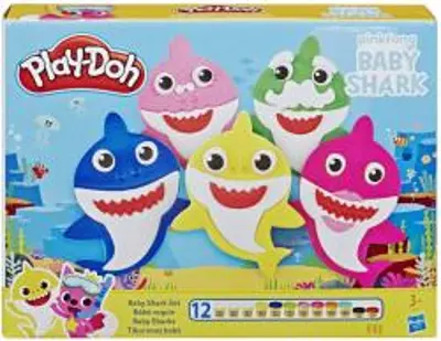 Hasbro Play-Doh: Baby Shark gyurma szett (E8141)