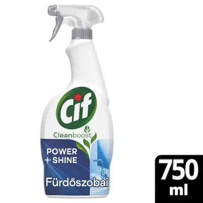 CIF Konyhai/Fürdőszobai fertőtlenítő spray, 750 ml