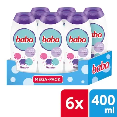 Baba tusfürdő, 6x400 ml + Signal fogkrém