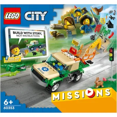 LEGO City: Missions Vadállatmentő küldetések 60353