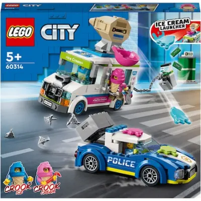 LEGO® City Police 60314 Fagylaltos kocsi rendőrségi üldözés