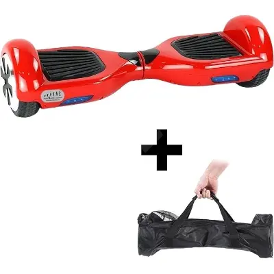 Premium red segway hoverboard