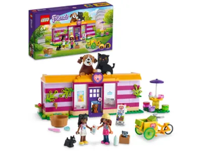 LEGO® Friends Kisállat örökbefogadó kávézó (41699)