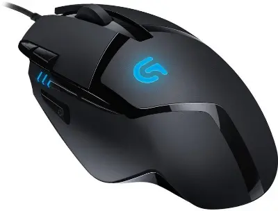 Logitech G402 Hyperion Fury optikai egér fekete USB (910-004067)