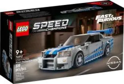 LEGO Speed Champions 2 Fast Furious Nissan Skyline GT-R (R34) 76917