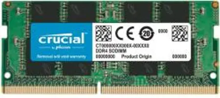 Crucial RAM Notebook 8GB DDR4 2666MHz SODIMM CT8G4SFRA266