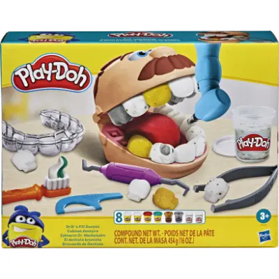 Play-Doh Dr. Drill és Fill fogászata gyurmakészlet