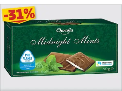 Choco'la midnight mints, 200g