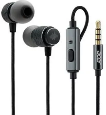 Acer E300 TrueHarmony, In-Ear, Füllhallgató, Szürke (NP.HDS1A.005)