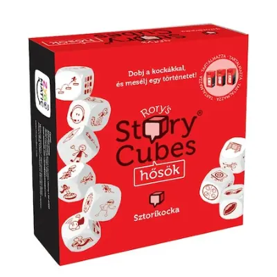 Sztorikocka Hősök/Rejtély, magyar nyelvű társasjáték