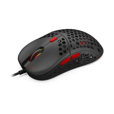 SPC Gear LIX Plus fekete gamer egér - Office Depot