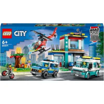 LEGO® City 60371 Mentő járművek központja