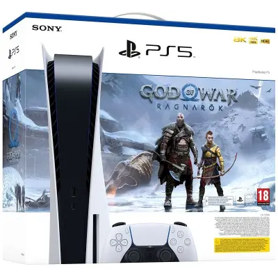 PlayStation 5 + God Of War Ragnarok konzol