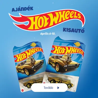 5 ezer Ft feletti Hot Wheels termékek mellé ajándék kisautó