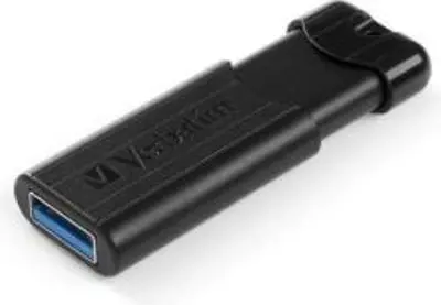 Verbatim 64GB Pinstripe USB3.0 Black (49318)