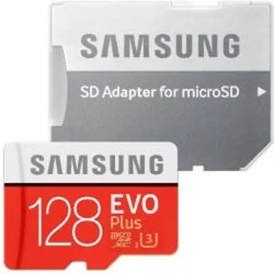 SAMSUNG 128GB microSDXC EVO Plus + adapterrel (MB-MC128HA/EU)