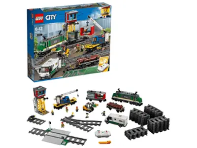 LEGO® City Tehervonat (60198) + ajándék húsvéti nyuszi