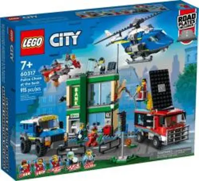LEGO® City Rendőrségi üldözés a banknál (60317) + ajándék húsvéti szett