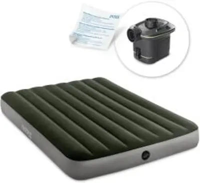 Intex Prestige Airbed Full Dura-Beam Matrac, pumpa, 137x191x25cm