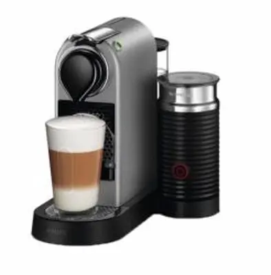 Krups XN761B10 Nespresso Citiz& Milk Kapszulás kávégép, Ezüst