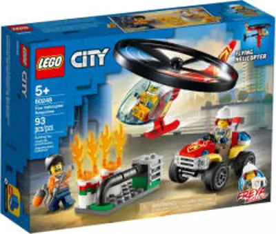 LEGO City Sürgősségi tűzoltó helikopter (60248)