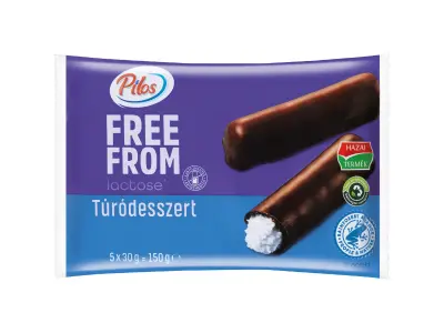 Pilos Free From Laktózmentes túródesszert, 5x30g