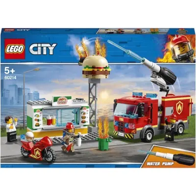 LEGO® City 60214 Tűzoltás a hamburgeresnél