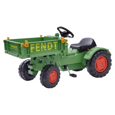 Big - Fendt GT Traktor pedállal, Zöld