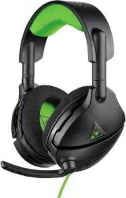 Turtle Beach Stealth 300X Gaming fejhallgató, multiplatform, jack 3.5mm, integrált erősítő, Fekete / Zöld (TBS-2350-02)