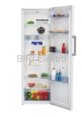 BEKO RSSE-445M25 WN egyajtós hűtőszekrény, 402L, M: 185cm, F energiaosztály, fehér