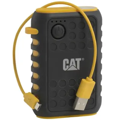 CAT Active Urban Külső Akkumulátor, IP65, 10000 mAh, Fekete/Sárga