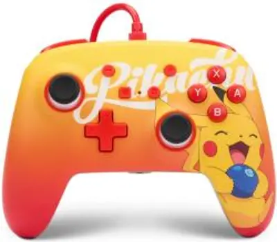 PowerA Enhanced Wired Controller for Nintendo Switch - Oran Berry Pikachu kontroller