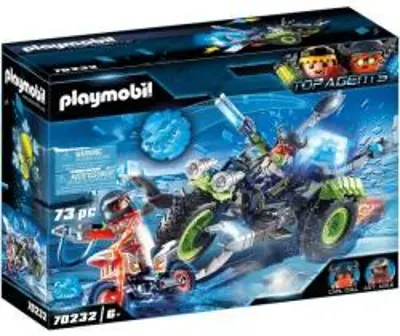 Playmobil Top Agents - Ice Tricycle és Arctic Rebels