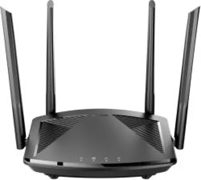 D-Link Vezeték nélküli router DIR-X1550, AX1500, kétsávos, Wi-Fi 6, 2 x MU-MIMO, OFDMA, sugárformálás, SmartConnect, Mesh támogatás