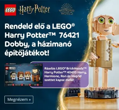 LEGO® Harry Potter™ 76421 Dobby™, a házimanó + LEGO® BrickHeadz™ 40495