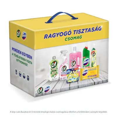 Cif+Domestos tisztítószer csomag, 6 db-os