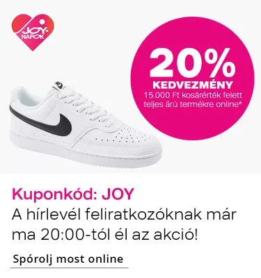 20% kedvezmény a teljes árú termékekre